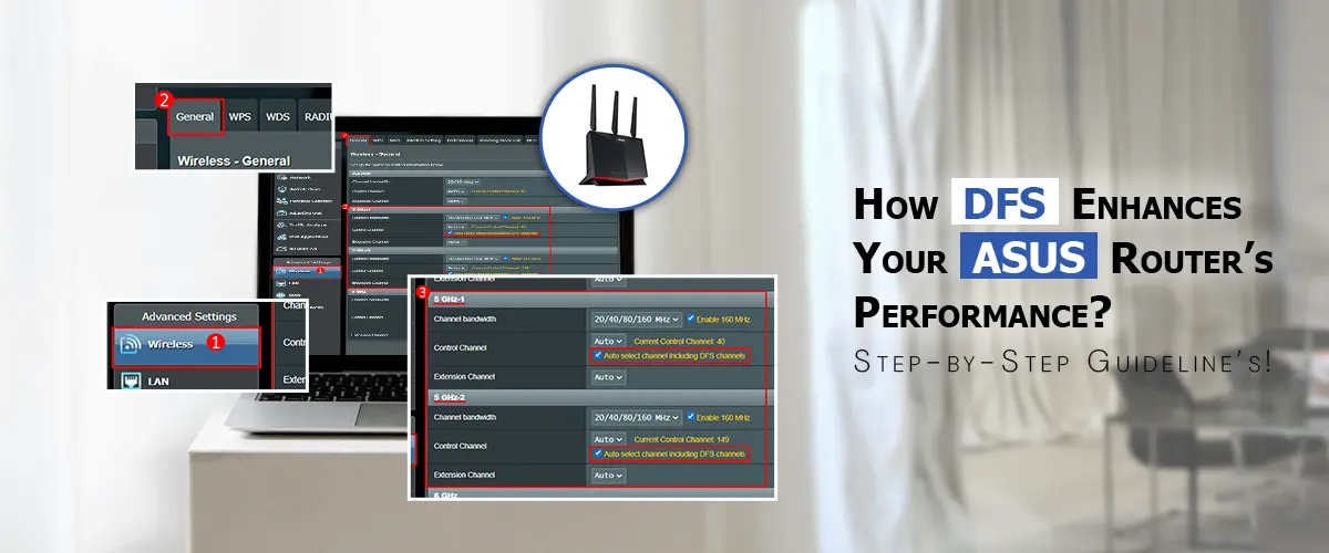 Enable DFS channel asus router